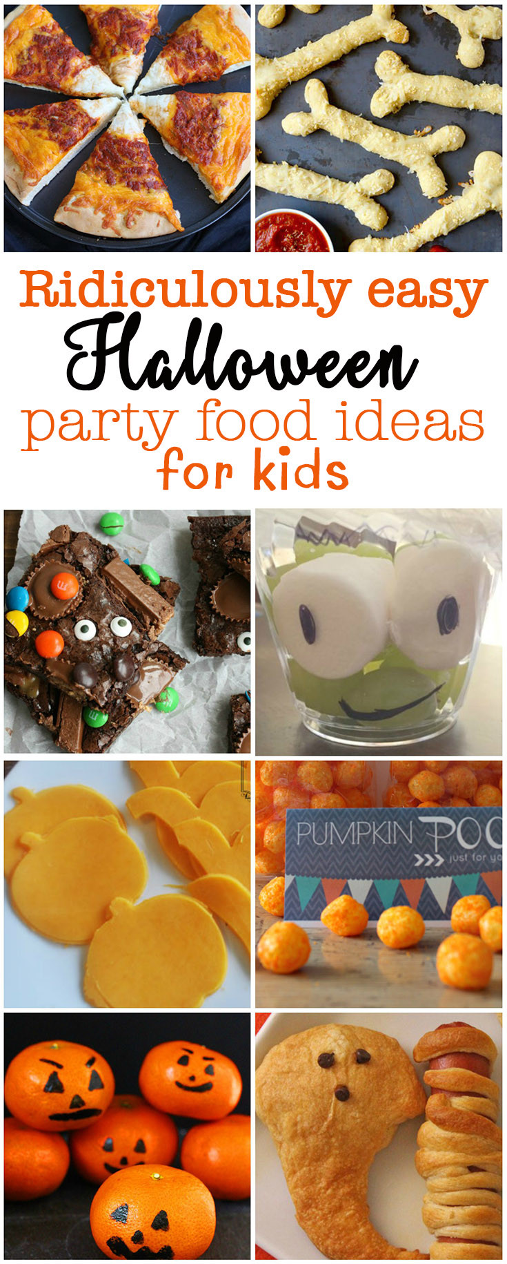 Halloween Party Food Ideas Pinterest
 Ridiculously easy Halloween party food for kids Eat