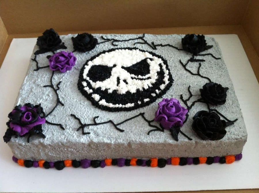 Halloween Sheet Cakes
 Jack Skellington Cake CakeCentral