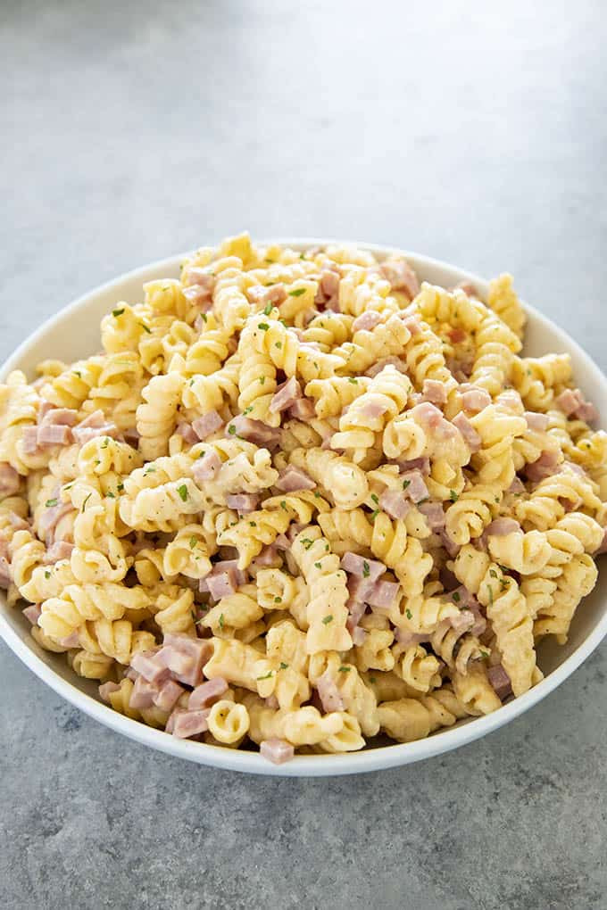 Ham And Pasta Recipes
 Ham & Cheese Instant Pot Pasta The Salty Marshmallow