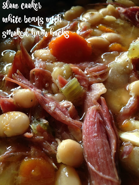 Ham Hock Recipes Slow Cooker
 Slow Cooker White Beans with Smoked Ham Hocks Turnips 2