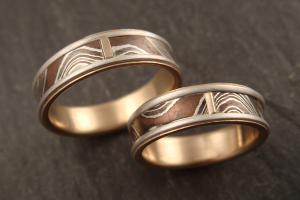 Handmade Wedding Bands
 Down to the Wire for Unique Handmade Wedding Rings