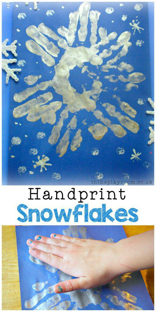 Handprint Crafts For Preschoolers
 5 Winter Crafts for Kids