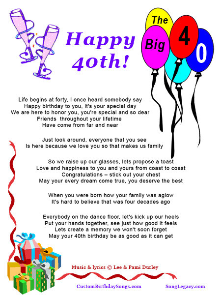 Happy 40th Birthday Quotes
 40th Birthday Quotes For Men QuotesGram