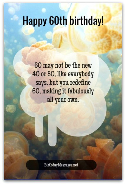 Happy 60Th Birthday Quotes
 60th Birthday Wishes Birthday Messages for 60 Year Olds