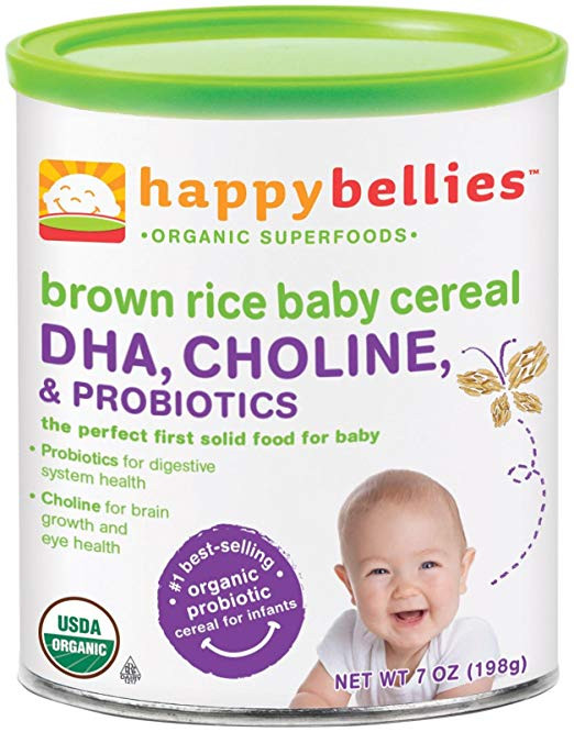 Happy Baby Brown Rice Cereal
 3 Best Rice Cereal for Babies Reviews 2019 Update