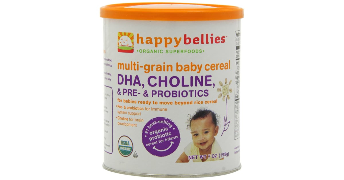 Happy Baby Brown Rice Cereal
 Happy Bellies Multigrain Baby Cereal