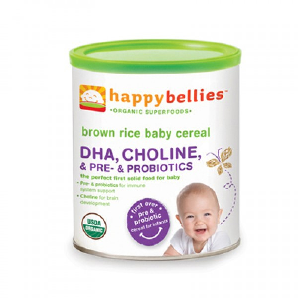 Happy Baby Brown Rice Cereal
 Happy Baby Happy Bellies Organic Brown Rice Cereal 6 7 oz
