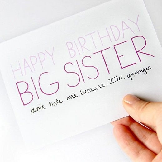 Happy Birthday Big Sister Quotes
 Happy Birthday Wishes and Quotes for Your Sister