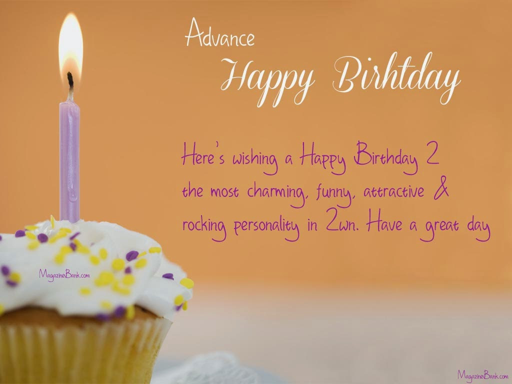 Happy Birthday Blessing Wishes
 Day Before Birthday Quotes QuotesGram