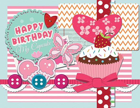 Happy Birthday Card Template
 Birthday Card Template 11 PSD Illustrator EPS Format