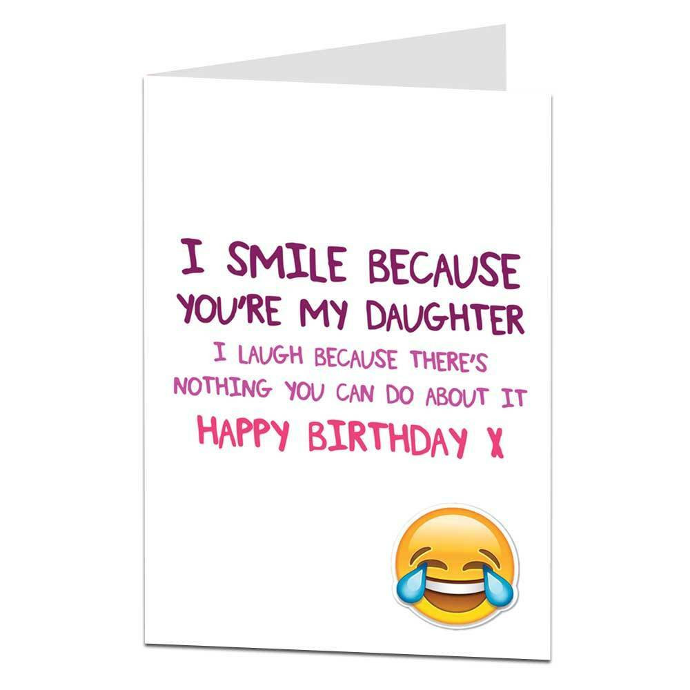 Happy Birthday Cards For Daughter
 Funny Happy Birthday Card For Daughter Daughter s 21st