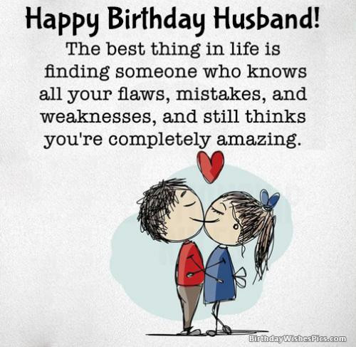 Happy Birthday Cards For Husband
 Romantic Happy Birthday Wishes For Husband & Birthday