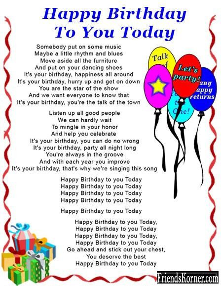 Happy Birthday Funny Poems
 Happy birthday mother poems a happy birthday poem