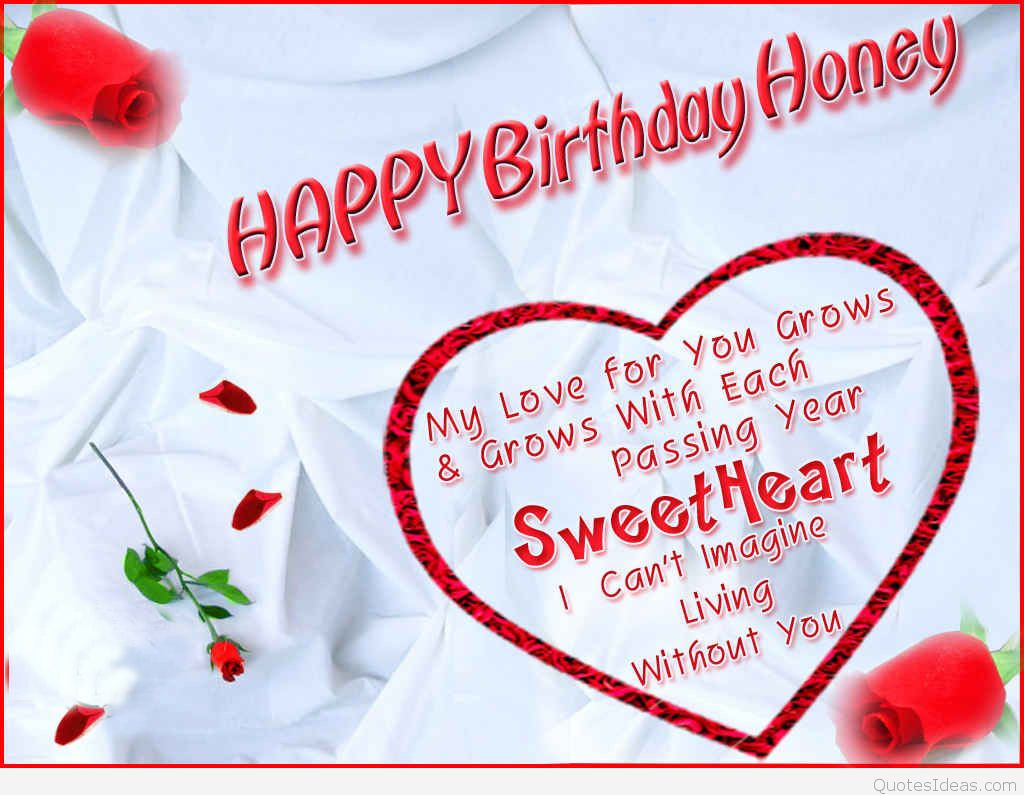 Happy Birthday I Love You Quotes
 Romantic Birthday Wishes and Messages for your Wife