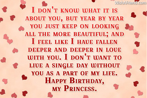 Happy Birthday Quotes For Girlfriend
 Birthday Wishes For Girlfriend