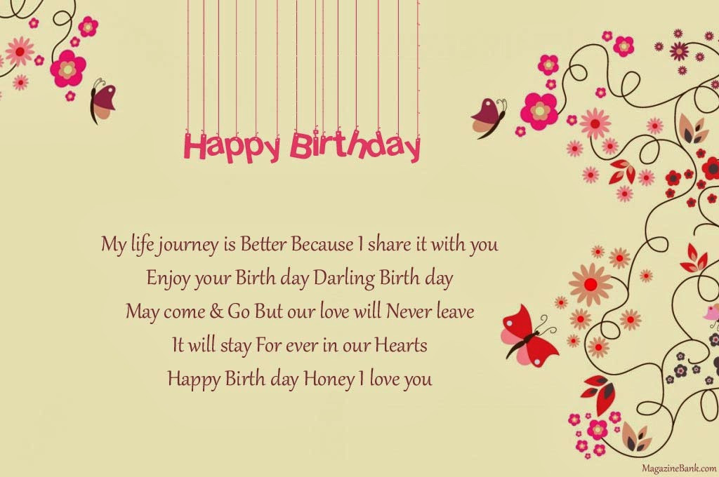 Happy Birthday Quotes For My Wife
 Birthday Quotes For Husband From Wife QuotesGram