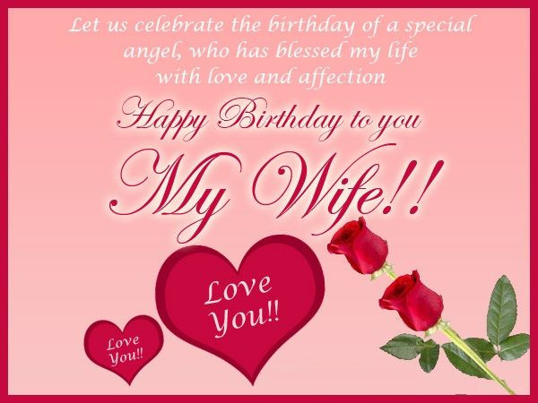 Happy Birthday Quotes For My Wife
 Happy Birthday Wishes for Wife with images Quotes and