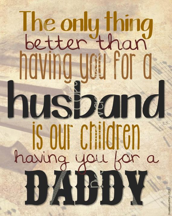 Happy Birthday Quotes Husband
 Items similar to Father s Day printable subway print art