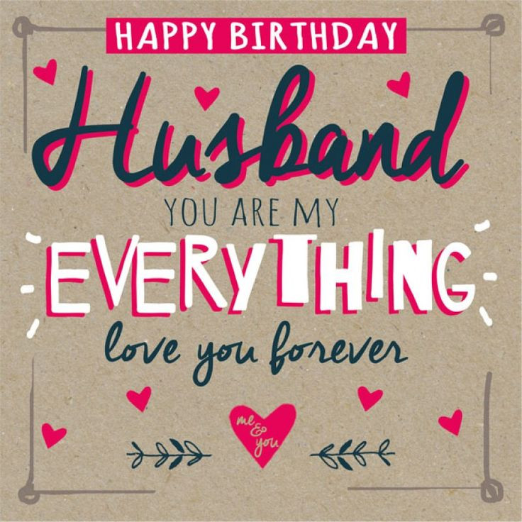 Happy Birthday Quotes Husband
 The 25 best Happy birthday husband ideas on Pinterest