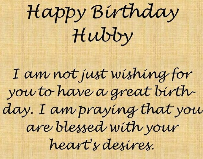 Happy Birthday Quotes Husband
 Happy Birthday Wishes for Husband