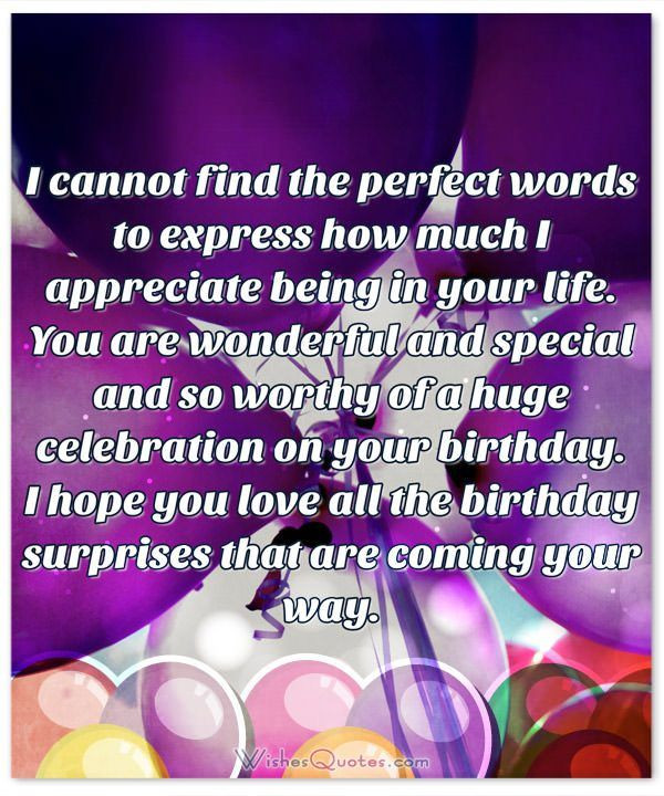 Happy Birthday Special Friend Quotes
 Deepest Birthday Wishes and for Someone Special in