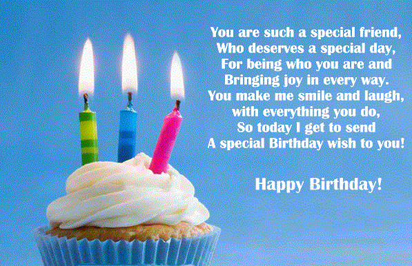 Happy Birthday Special Friend Quotes
 Happy Birthday Wishes Quotes For Best Friend This Blog