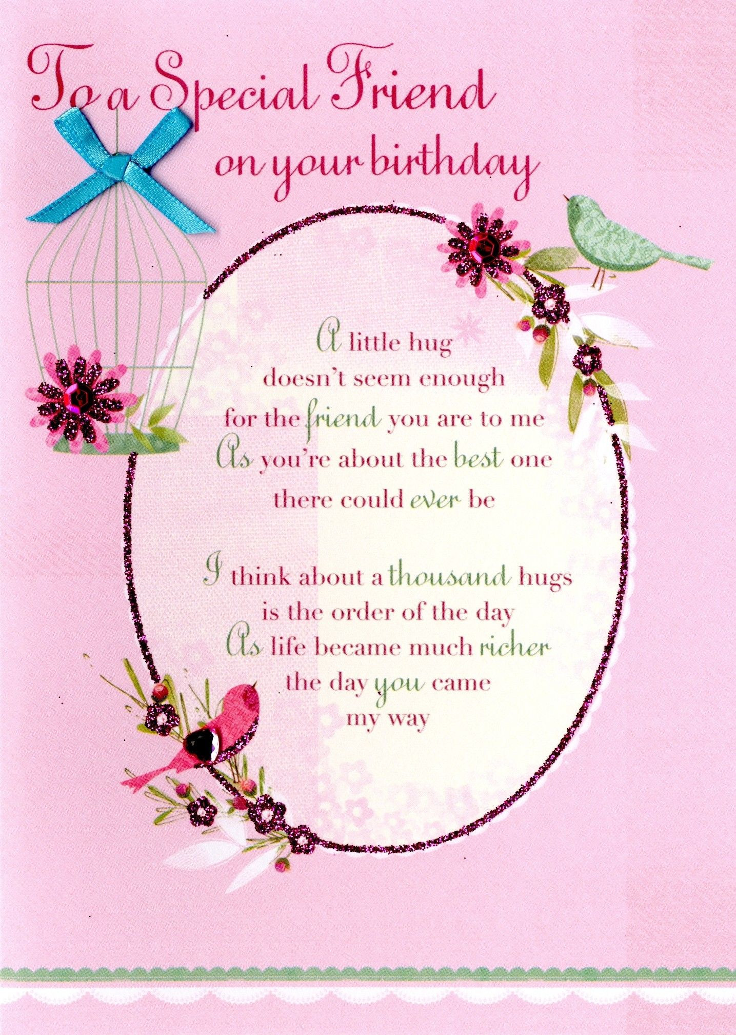 Happy Birthday Special Friend Quotes
 Happy Birthday to a Special Cousin