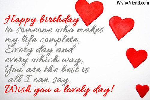 Happy Birthday Wife Quote
 Birthday Wishes For Wife