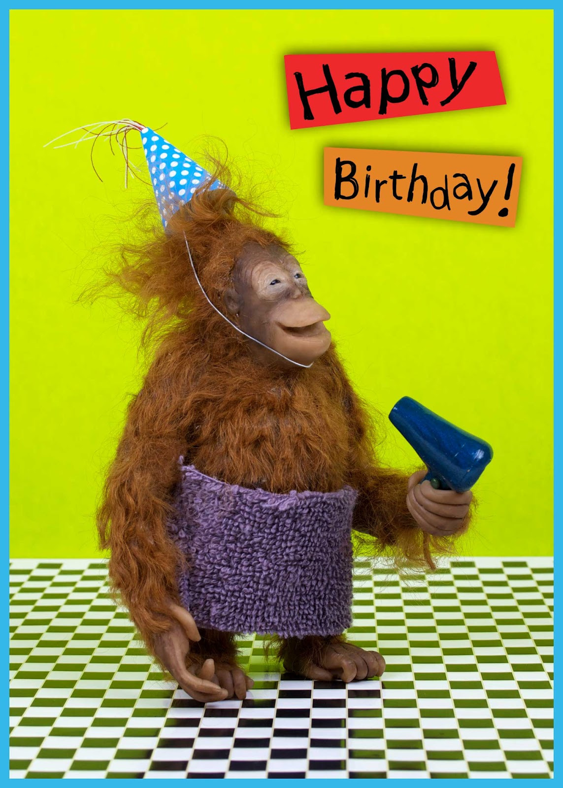Happy Birthday Wish Funny
 Caroline Gray Work in Progress Kids’ Birthday Cards