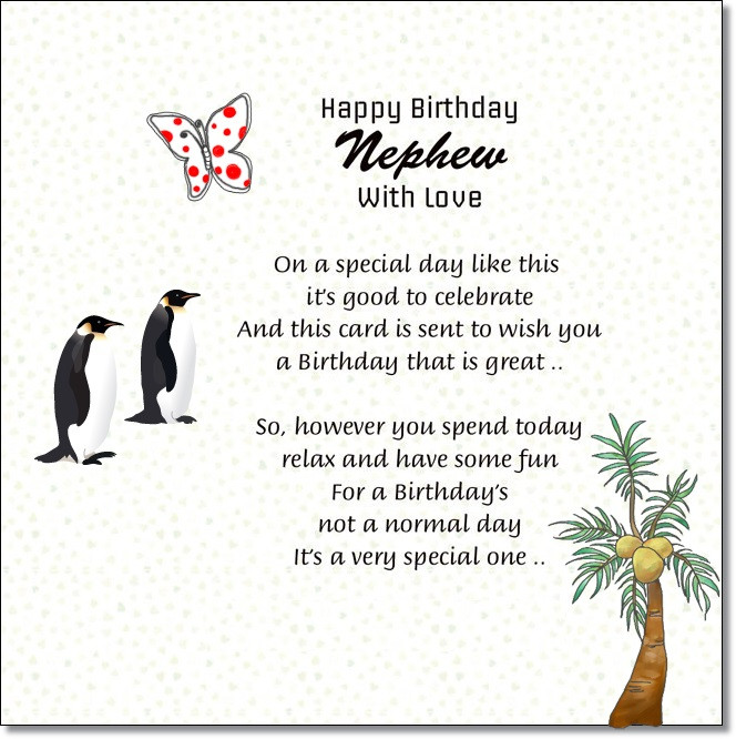 Happy Birthday Wishes To My Nephew
 Nephew Happy Birthday Messages from Aunt and Uncle