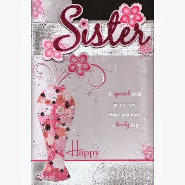 Happy Birthday Wishes To Sister
 Sms with Wallpapers Happy Birthday sister wishes cake e cards