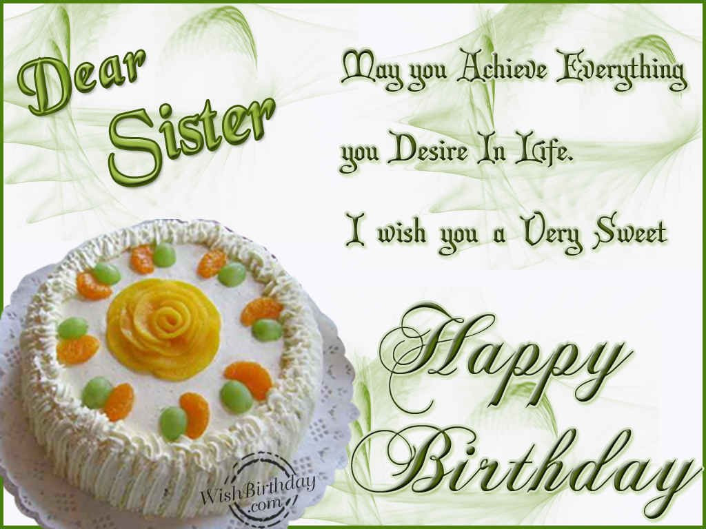 Happy Birthday Wishes To Sister
 20 Birthday Wishes For Sister Birthday Wishes Zone