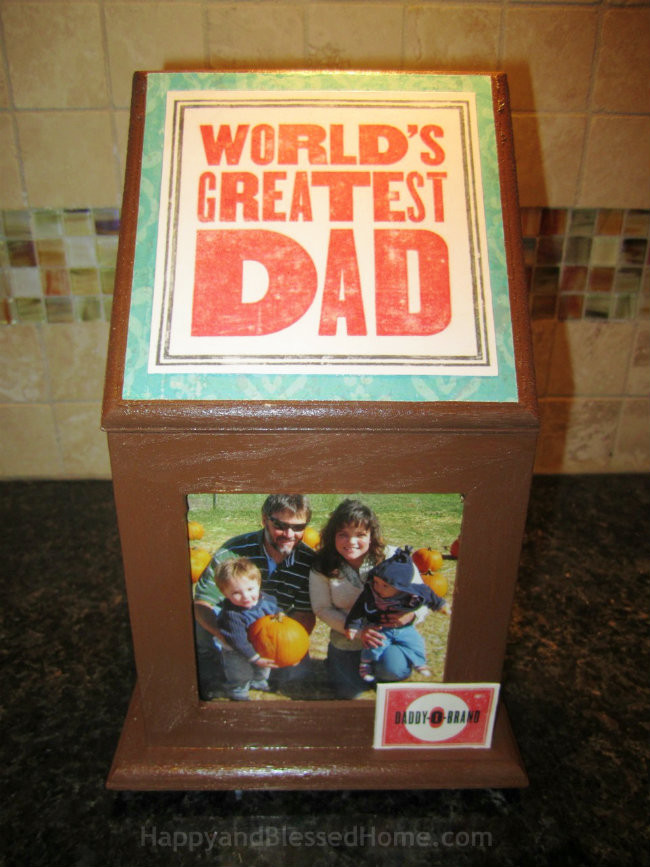 Happy Father'S Day Gift Ideas
 Handmade Father s Day Gift Wood Box Craft Happy