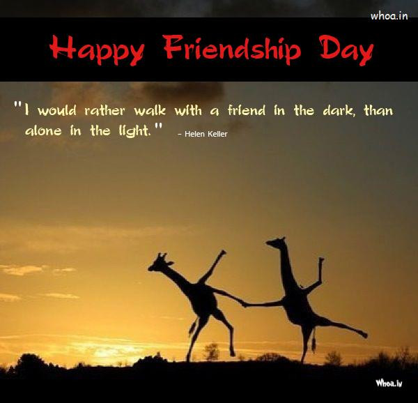 Happy Friendship Day Quotes
 Cute Giraffe Quotes And Sayings QuotesGram