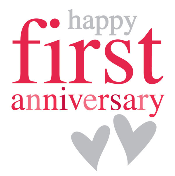 Happy One Year Anniversary Quotes
 First Year Wedding Anniversary Quotes QuotesGram
