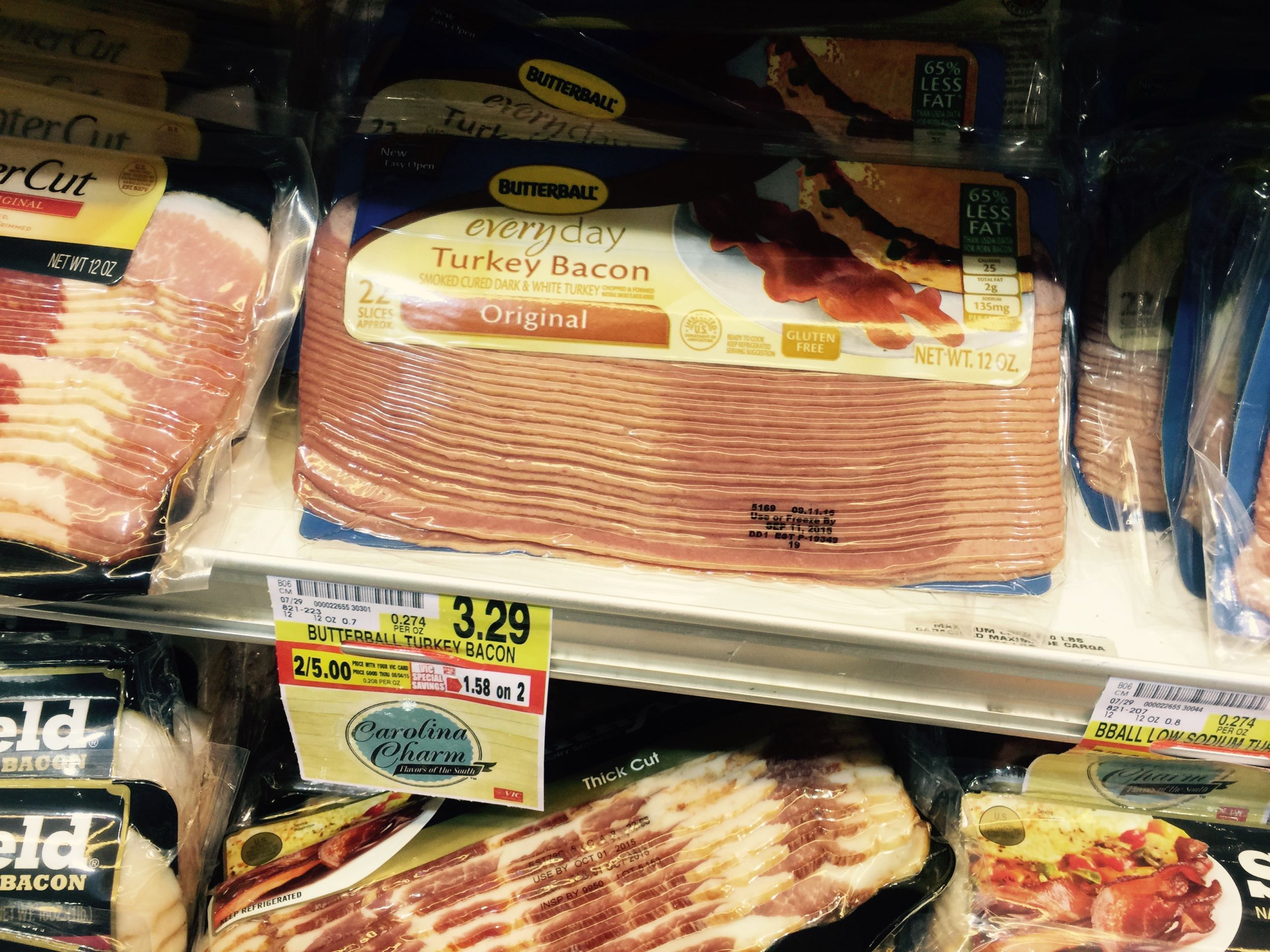 Harris Teeter Thanksgiving Dinner
 Butterball Turkey Bacon or Dinner Sausage $1 00 The