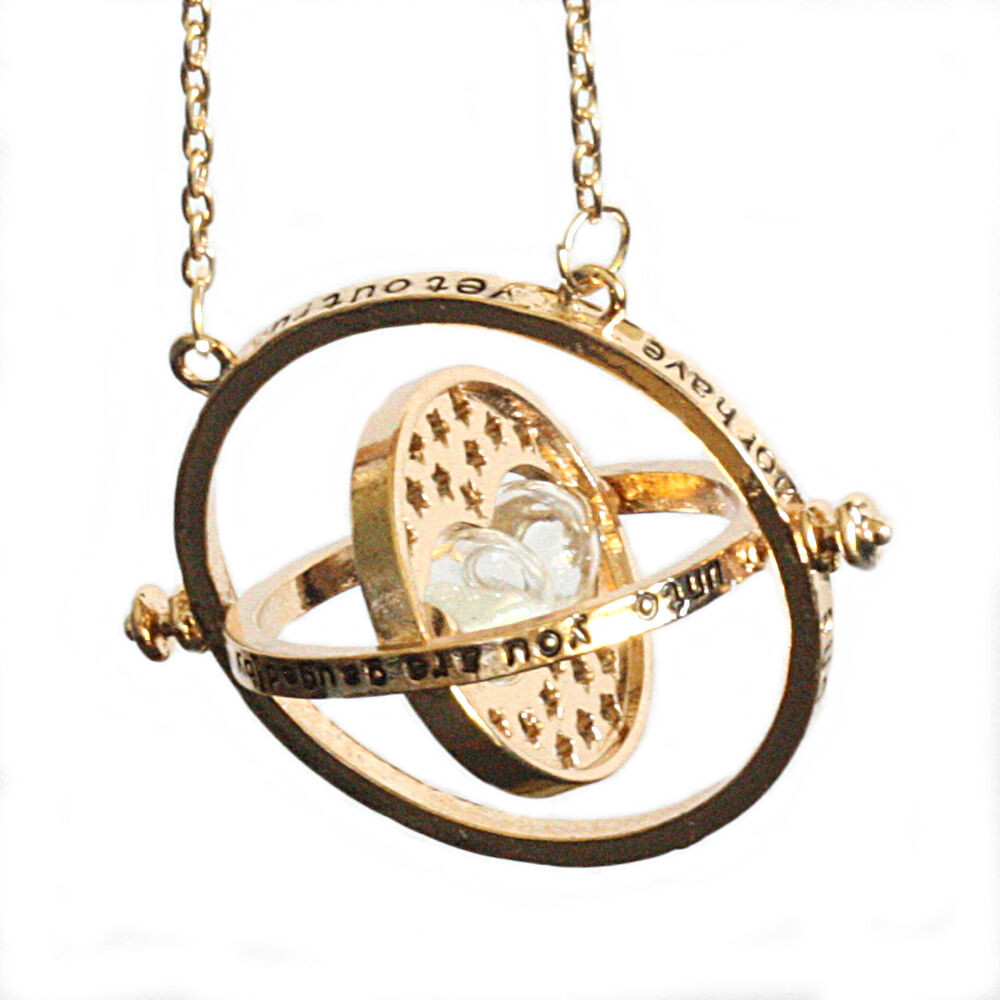 Harry Potter Necklaces
 Harry Potter Gold Tone Hourglass Necklace Pendant Hermione
