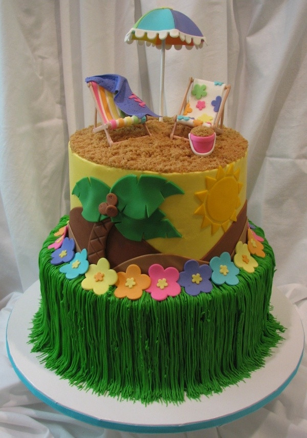 Hawaiian Birthday Cakes
 77 best Hawaiian Birthday cake ideas images on Pinterest