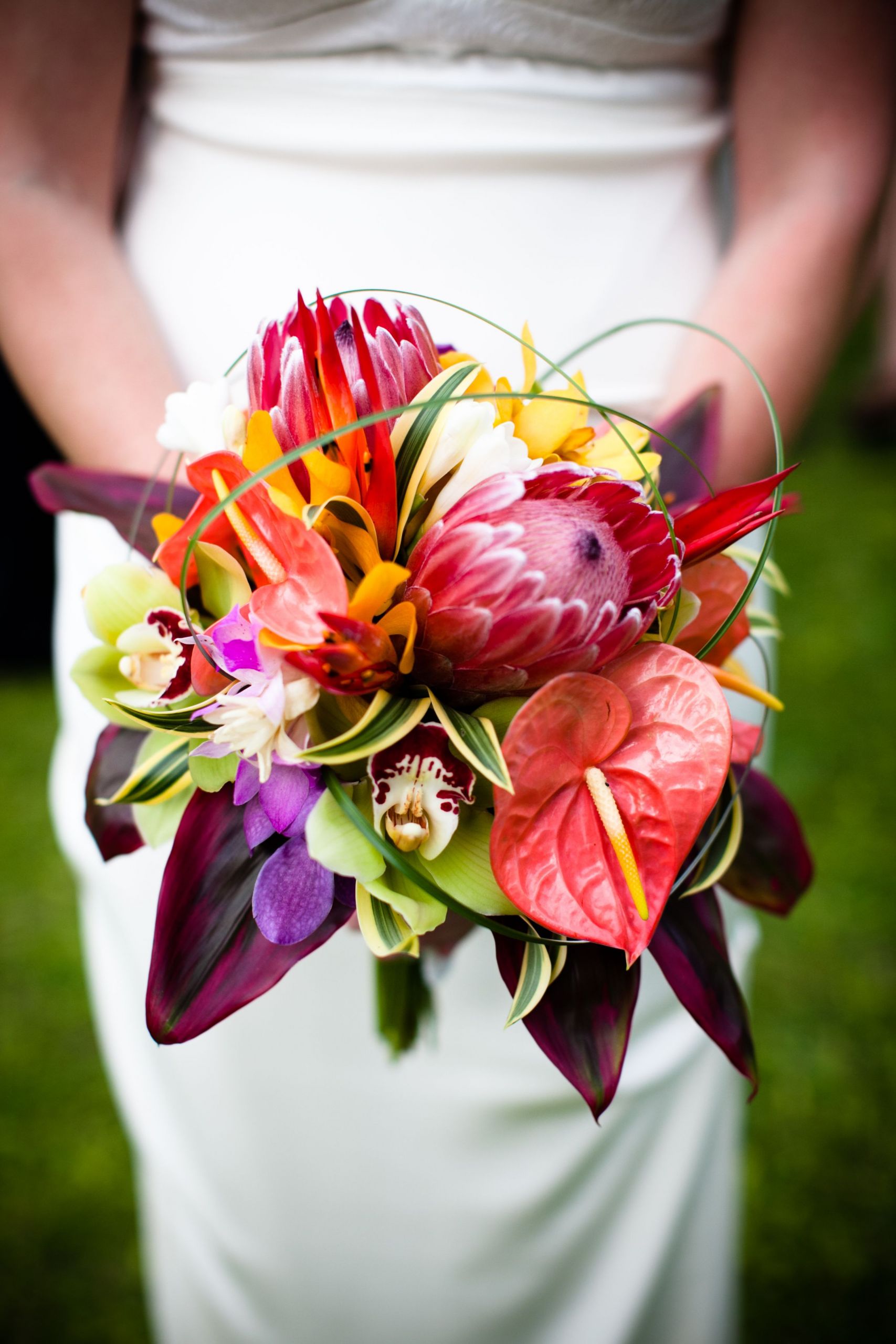 Hawaiian Wedding Flowers
 Tropical bouquet Makena Maui mauiwedding tropical