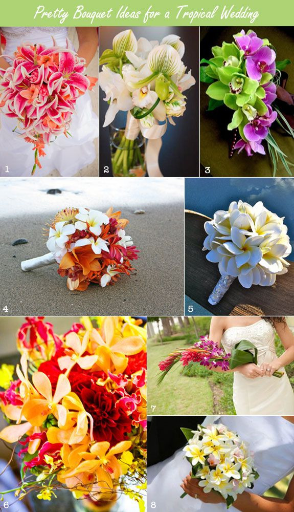 Hawaiian Wedding Flowers
 270 best Tropical wedding bouquets images on Pinterest