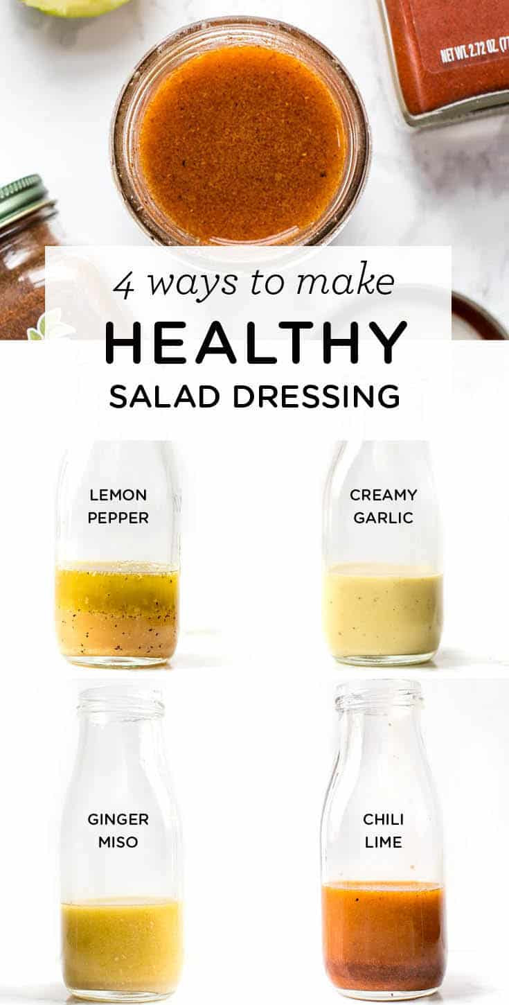 Healthiest Salad Dressings
 Healthy Salad Dressing 4 Different Ways Simply Quinoa