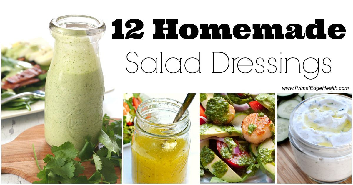 Healthiest Salad Dressings
 12 Healthy Homemade Salad Dressings Primal Edge Health