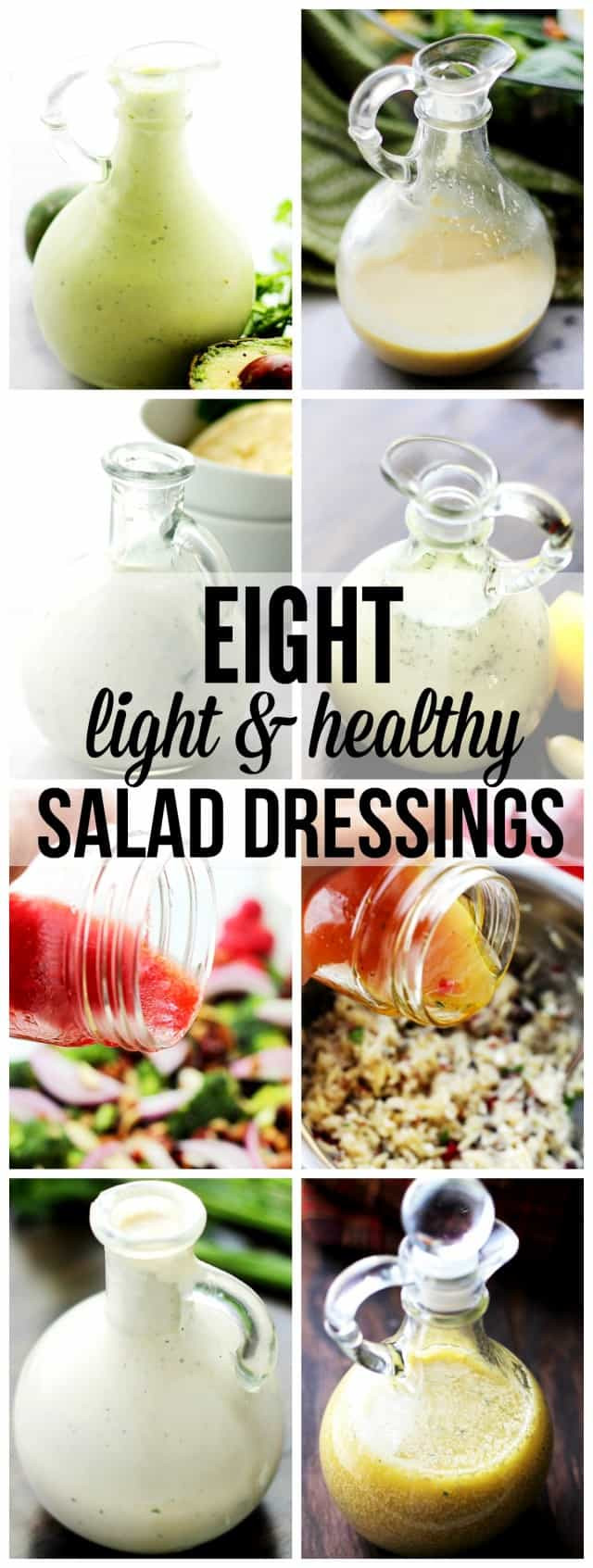 Healthiest Salad Dressings
 Eight Light and Healthy Homemade Salad Dressings Recipes