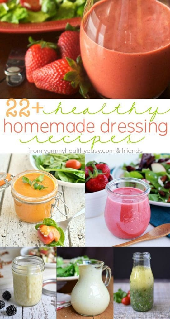Healthiest Salad Dressings
 22 Healthy Homemade Salad Dressing Recipes Yummy