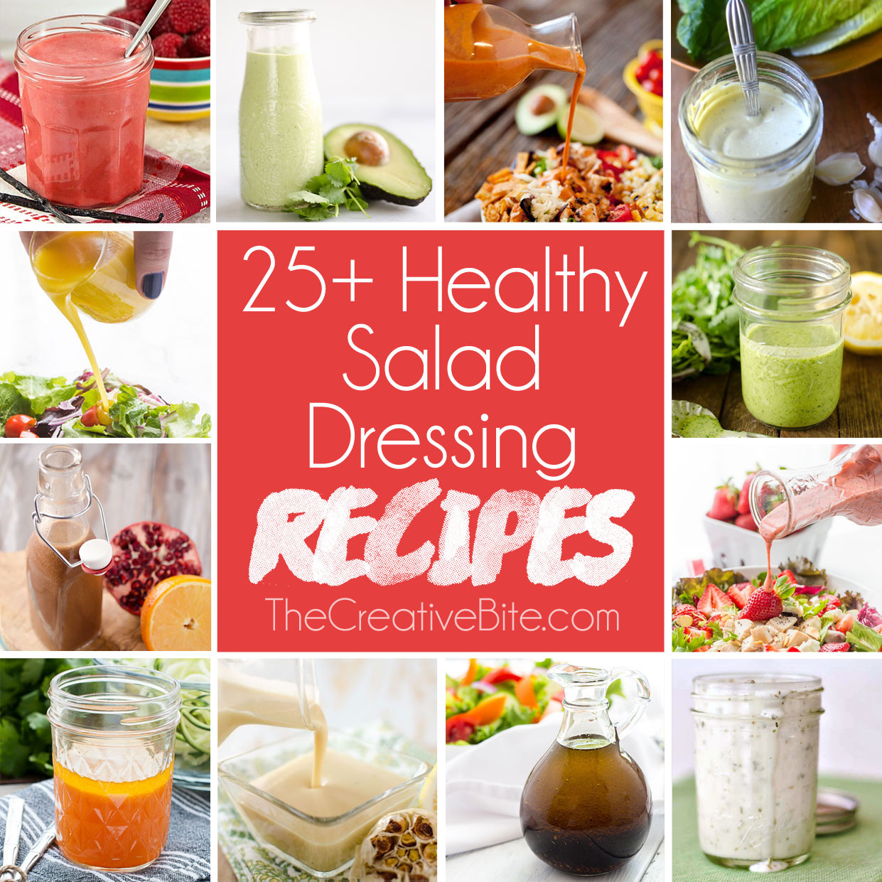 Healthiest Salad Dressings
 Healthy Salad Dressing Recipes