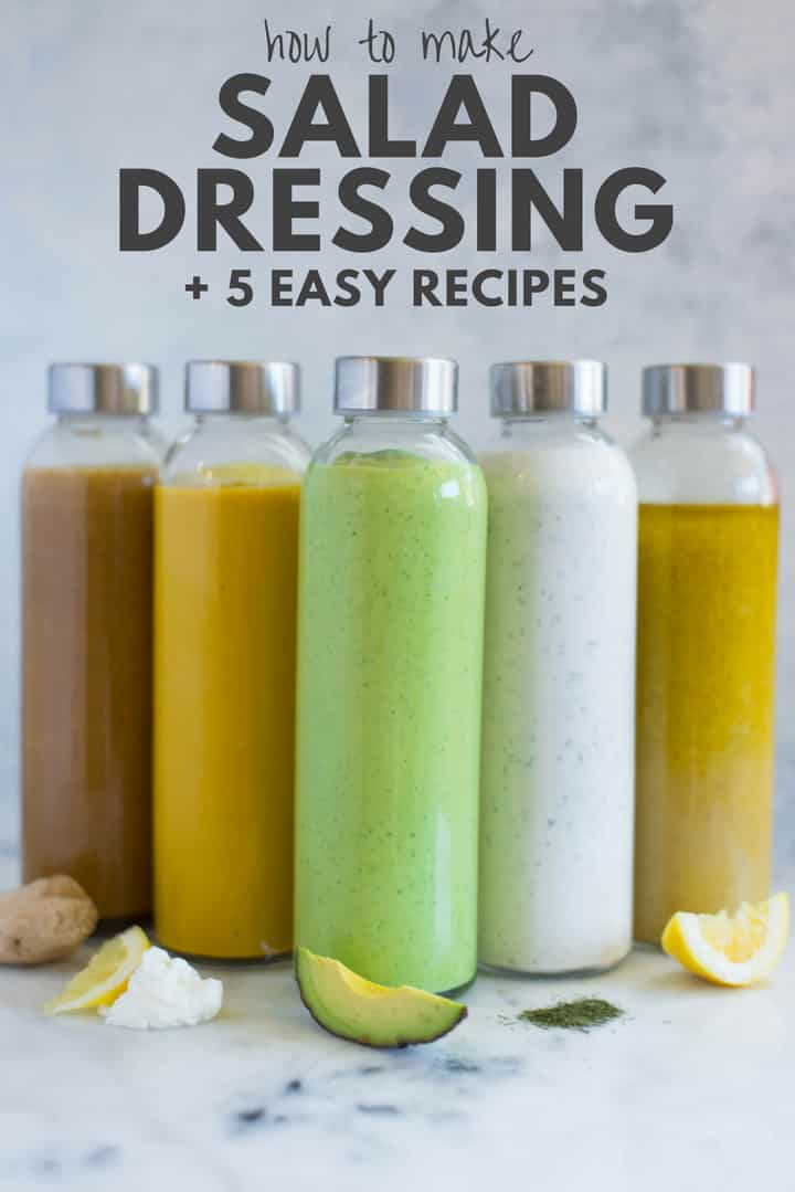 Healthiest Salad Dressings
 How to Make Homemade Salad Dressing 5 Healthy Salad