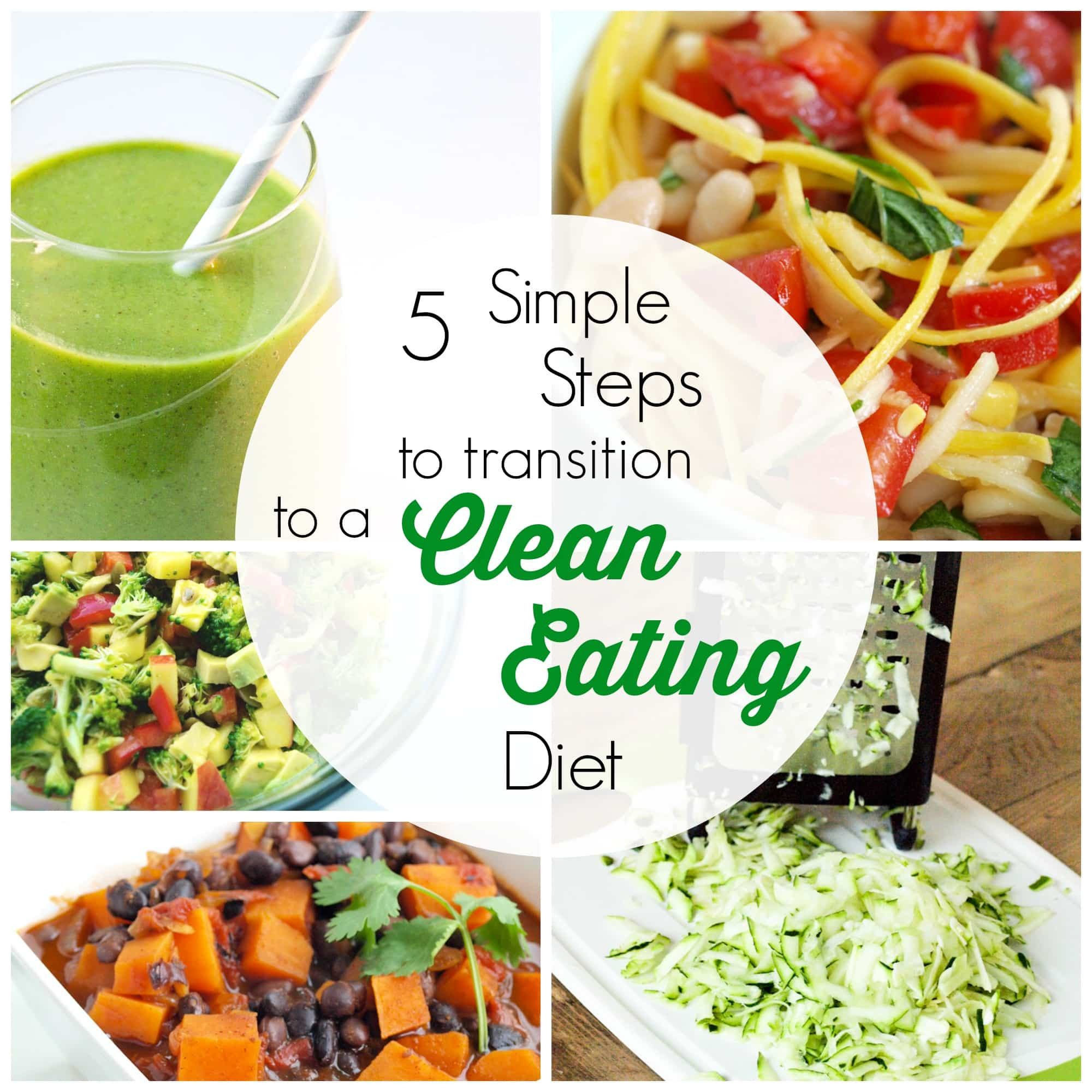 Healthy Clean Eating
 5 Simple Steps to Transition to a Clean Eating Diet