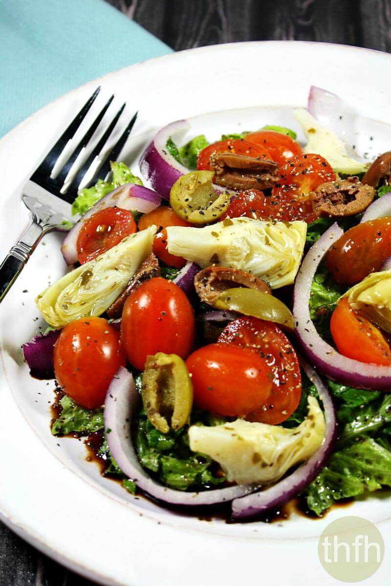 Healthy Clean Eating
 Clean Eating Vegan Greek Salad