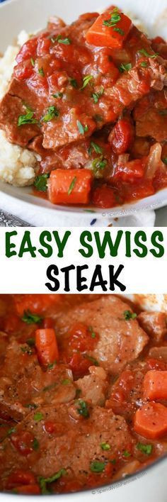 Healthy Cube Steak Slow Cooker Recipes
 Swiss Steak is a perfect family dinner it s easy to make