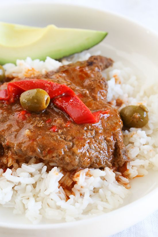 Healthy Cube Steak Slow Cooker Recipes
 Cubed Steak with Peppers and Olives Instant Pot Slow
